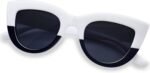 Polarized Cat Eye Sunglasses for Women Vintage Cateye Sun Glasses UV400 Protection - Image 5