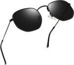 Vintage Round Sunglasses for Women, Retro Trendy Polarized Sun Glasses UV400 Protection, Circle Shades Men Sunnies - Image 20