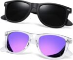 Square Sunglasses Polarized UV Protection Trendy Designer Sun Glasses Men Women - Image 61