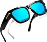 Square Sunglasses Over Glasses Women Men Polarized Fit Over Sun Glasses UV Protection Oversized Fitover Shades - Image 6