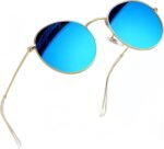 Vintage Round Sunglasses for Women, Retro Trendy Polarized Sun Glasses UV400 Protection, Circle Shades Men Sunnies - Image 12