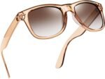 Square Sunglasses Polarized UV Protection Trendy Designer Sun Glasses Men Women - Image 12