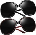 Oversized Sunglasses Womens Trendy Polarized Large Driving Sun Glasses Ladies UV Protective Big Sunnies Shades - Image 41