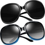 Oversized Sunglasses Womens Trendy Polarized Large Driving Sun Glasses Ladies UV Protective Big Sunnies Shades - Image 22