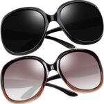 Oversized Sunglasses Womens Trendy Polarized Large Driving Sun Glasses Ladies UV Protective Big Sunnies Shades - Image 44