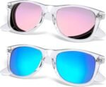 Square Sunglasses Polarized UV Protection Trendy Designer Sun Glasses Men Women - Image 52