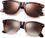 Square Sunglasses Polarized UV Protection Trendy Designer Sun Glasses Men Women - Image 6