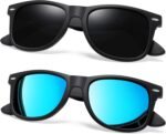 Square Sunglasses Polarized UV Protection Trendy Designer Sun Glasses Men Women - Image 8