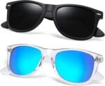 Square Sunglasses Polarized UV Protection Trendy Designer Sun Glasses Men Women - Image 65