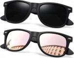 Square Sunglasses Polarized UV Protection Trendy Designer Sun Glasses Men Women - Image 41