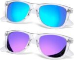 Square Sunglasses Polarized UV Protection Trendy Designer Sun Glasses Men Women - Image 57