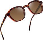Polarized Square Sunglasses Women Men Trendy Acetate Sun Glasses UV Protection Retro Keyhole Shades - Image 3
