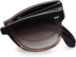 Square Sunglasses Polarized UV Protection Trendy Designer Sun Glasses Men Women - Image 16