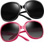 Oversized Sunglasses Womens Trendy Polarized Large Driving Sun Glasses Ladies UV Protective Big Sunnies Shades - Image 10