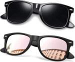 Square Sunglasses Polarized UV Protection Trendy Designer Sun Glasses Men Women - Image 68