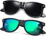 Square Sunglasses Polarized UV Protection Trendy Designer Sun Glasses Men Women - Image 58