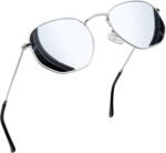Vintage Round Sunglasses for Women, Retro Trendy Polarized Sun Glasses UV400 Protection, Circle Shades Men Sunnies - Image 7