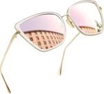 Oversized Cateye Sunglasses for Women Fashion Cat Eye Sun Glasses UV Protection Ladies Shades Sunnies - Image 18