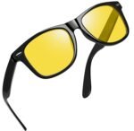 Square Sunglasses Polarized UV Protection Trendy Designer Sun Glasses Men Women - Image 46