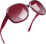 Oversized Sunglasses Womens Trendy Polarized Large Driving Sun Glasses Ladies UV Protective Big Sunnies Shades - Image 34