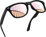 Square Sunglasses Polarized UV Protection Trendy Designer Sun Glasses Men Women - Image 9