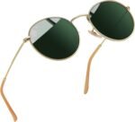 Vintage Round Sunglasses for Women, Retro Trendy Polarized Sun Glasses UV400 Protection, Circle Shades Men Sunnies - Image 13