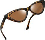 Polarized Cat Eye Sunglasses for Women Vintage Cateye Sun Glasses UV400 Protection - Image 3
