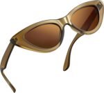 Polarized Cat Eye Sunglasses for Women Vintage Cateye Sun Glasses UV400 Protection - Image 25