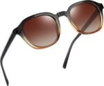 Polarized Square Sunglasses Women Men Trendy Acetate Sun Glasses UV Protection Retro Keyhole Shades - Image 5