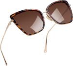 Oversized Cateye Sunglasses for Women Fashion Cat Eye Sun Glasses UV Protection Ladies Shades Sunnies - Image 8