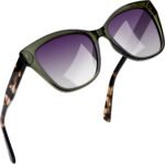 Oversized Cateye Sunglasses for Women Fashion Cat Eye Sun Glasses UV Protection Ladies Shades Sunnies - Image 12