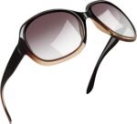 Oversized Sunglasses Womens Trendy Polarized Large Driving Sun Glasses Ladies UV Protective Big Sunnies Shades - Image 32