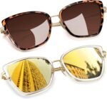 Oversized Cateye Sunglasses for Women Fashion Cat Eye Sun Glasses UV Protection Ladies Shades Sunnies - Image 23