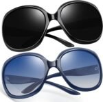Oversized Sunglasses Womens Trendy Polarized Large Driving Sun Glasses Ladies UV Protective Big Sunnies Shades - Image 27