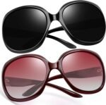Oversized Sunglasses Womens Trendy Polarized Large Driving Sun Glasses Ladies UV Protective Big Sunnies Shades - Image 4
