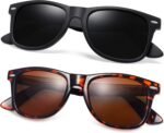 Square Sunglasses Polarized UV Protection Trendy Designer Sun Glasses Men Women - Image 54