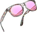 Square Sunglasses Polarized UV Protection Trendy Designer Sun Glasses Men Women - Image 11