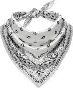 35 Satin Square Scarf for Women,Silk Feeling Head Scarf,Hair Wraps for Sleeping, Paisley Bandana for Handbags - Image 2