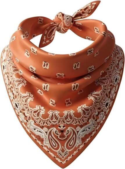 35 Satin Square Scarf for Women,Silk Feeling Head Scarf,Hair Wraps for Sleeping, Paisley Bandana for Handbags