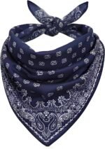 35 Satin Square Scarf for Women,Silk Feeling Head Scarf,Hair Wraps for Sleeping, Paisley Bandana for Handbags - Image 4