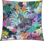 Premium Floral Scarf for Women 35x35 Square Silk Feel-Lightweight Scarves Headscarf Bandanas Wrapping Handbag - Image 18